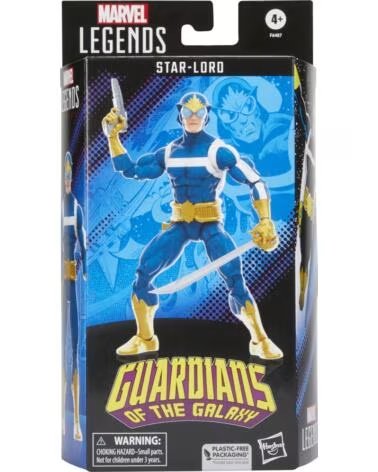 HASBRO Figura marvel legends guardianes de la galaxia star - lord