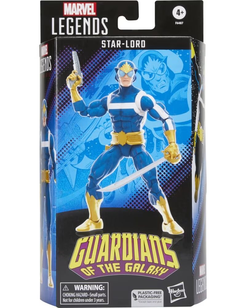 HASBRO Figura marvel legends guardianes de la galaxia star - lord