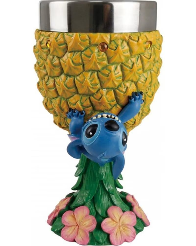 ENESCO Caliz decorativo disney stitch con pina