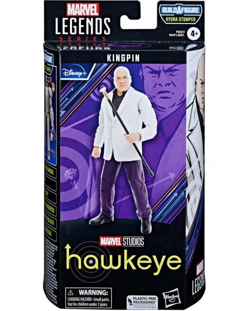 HASBRO Figura marvel legends series hawkeye kingpin