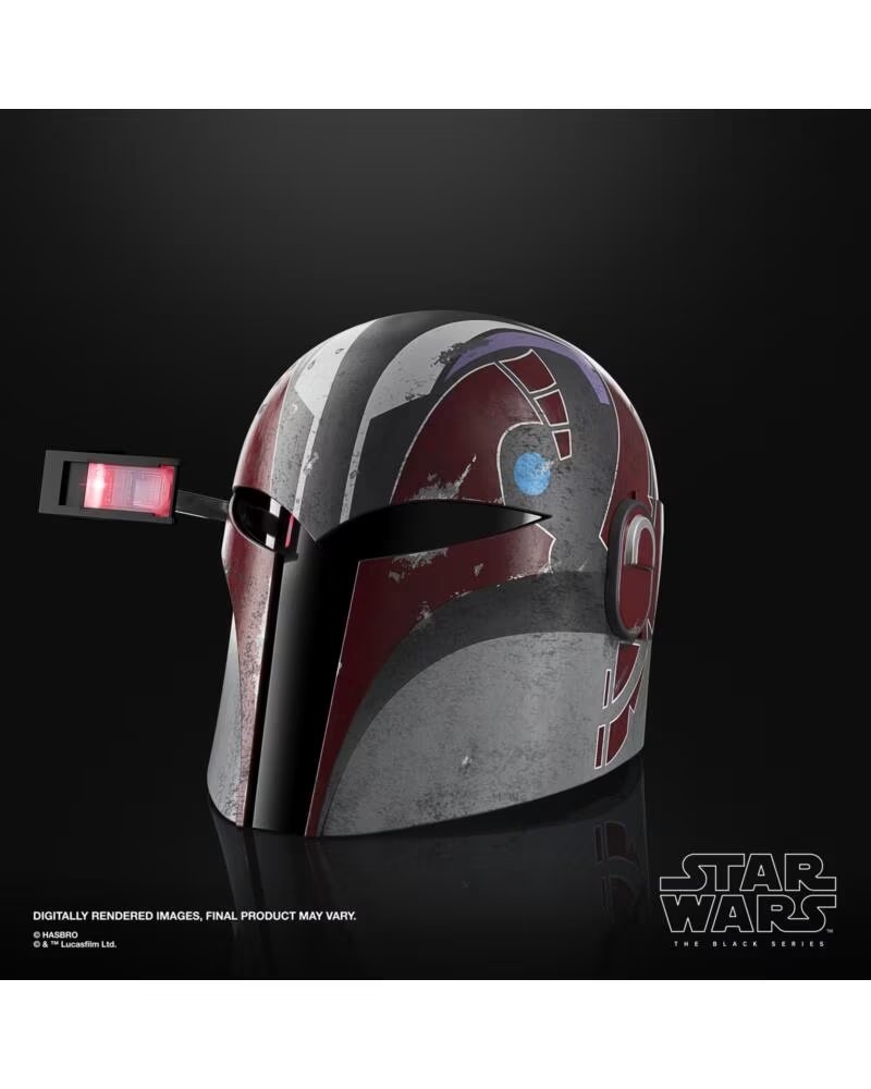 HASBRO Casco electronico star wars the black series ahsoka sabine wren