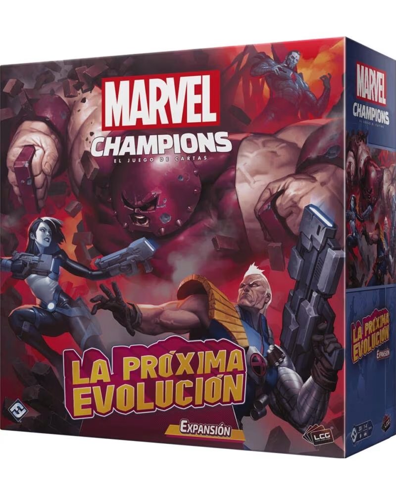 ASMODEE Juego de mesa marvel champions la proxima evolucion edad recomendada 14 anos