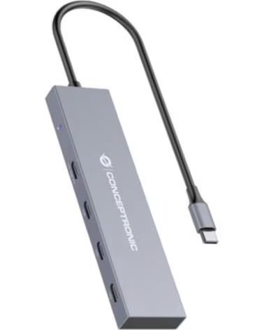 CONCEPTRONIC Hub usb tipo c hubbies14g 4 x usb tipo c