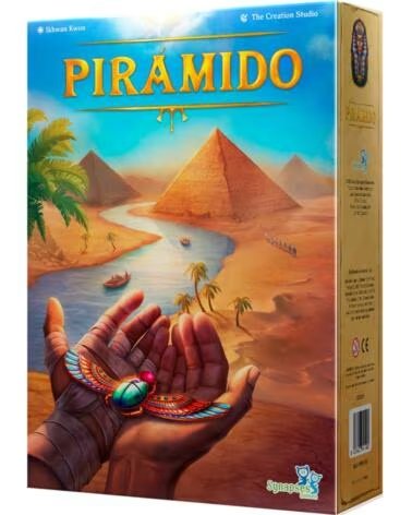ASMODEE Juego de mesa piramido edad recomendada 8 anos