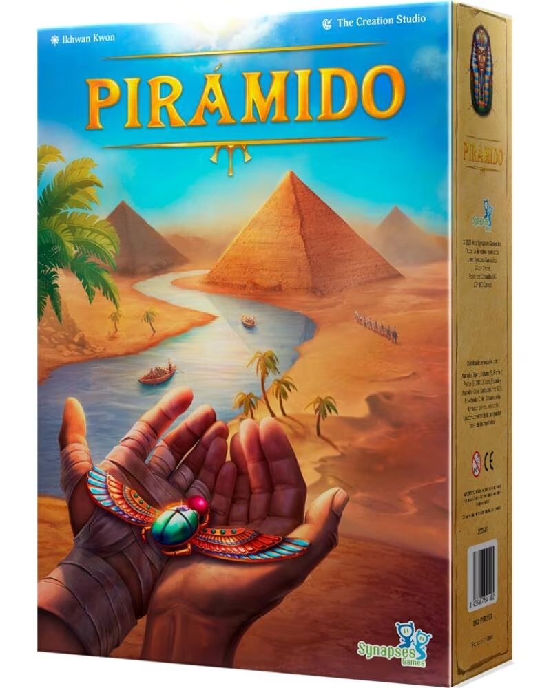 ASMODEE Juego de mesa piramido edad recomendada 8 anos