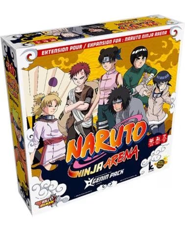 ASMODEE Juego de mesa naruto ninja arena genin pack edad recomendada 10 anos ingles