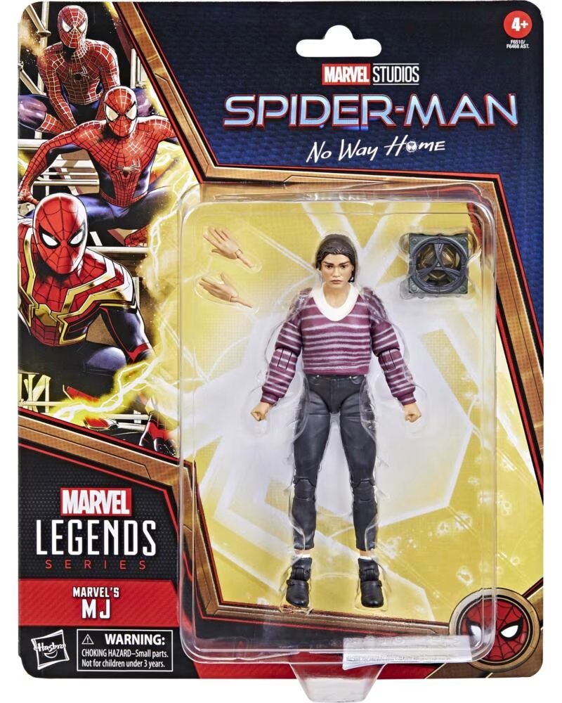 HASBRO Figura marvel legends series spider - man no way home mj