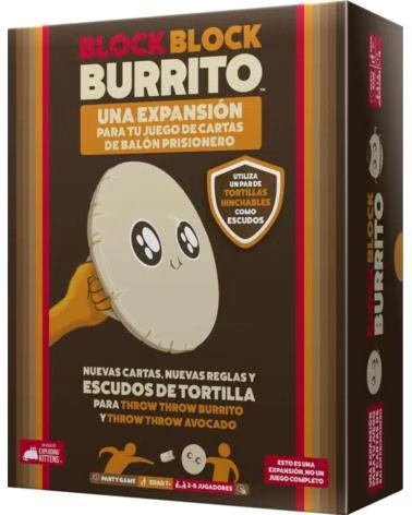 ASMODEE Juego de mesa block block burrito edad recomendada 7 anos