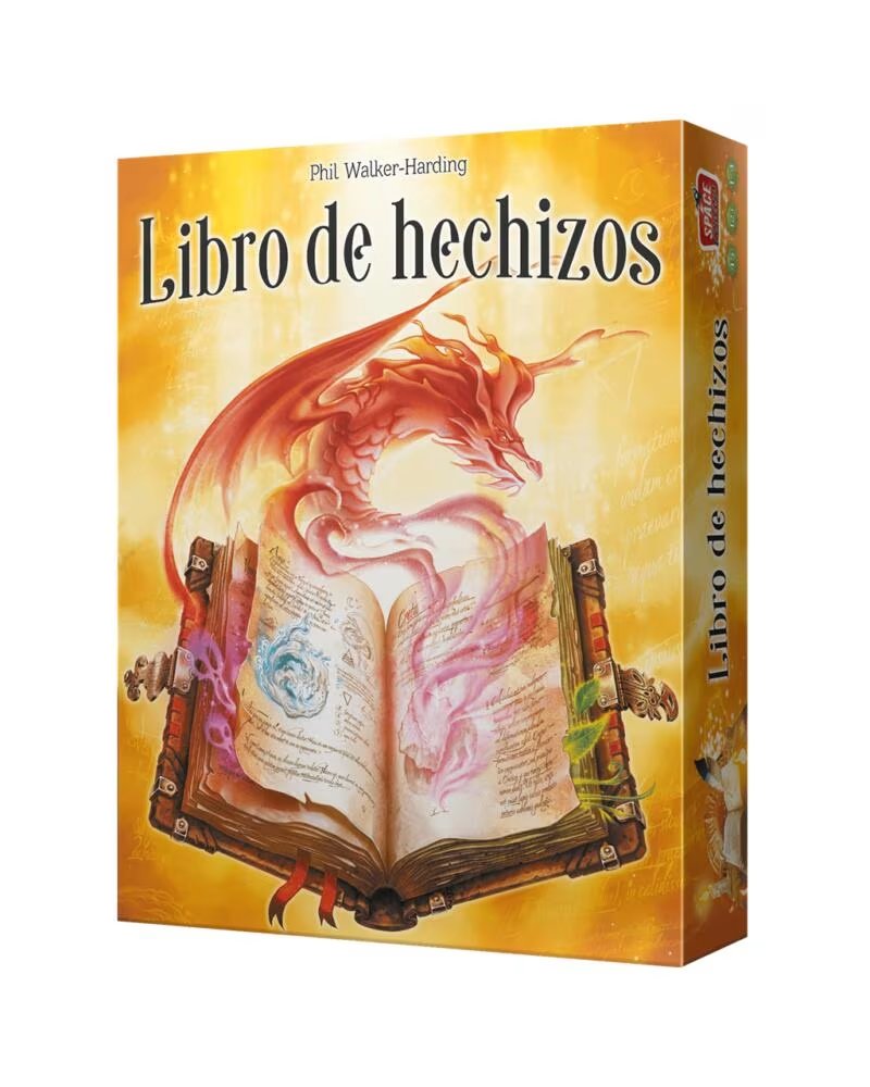 ASMODEE Juego de mesa libro de hechizos
