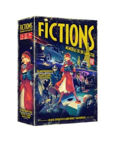 ASMODEE Juego de mesa fictions memorias de un gangster