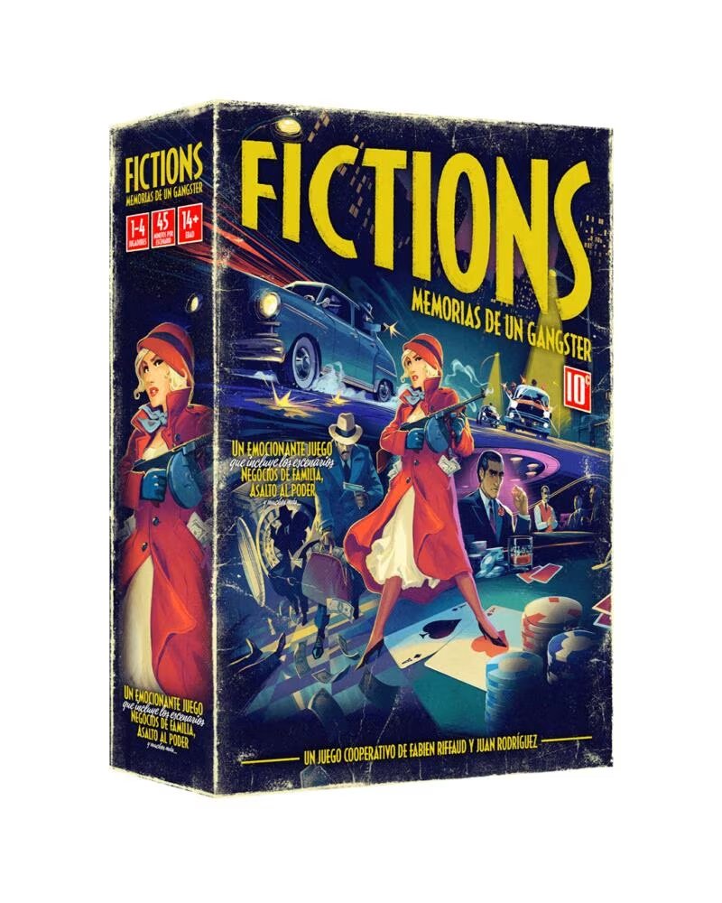 ASMODEE Juego de mesa fictions memorias de un gangster