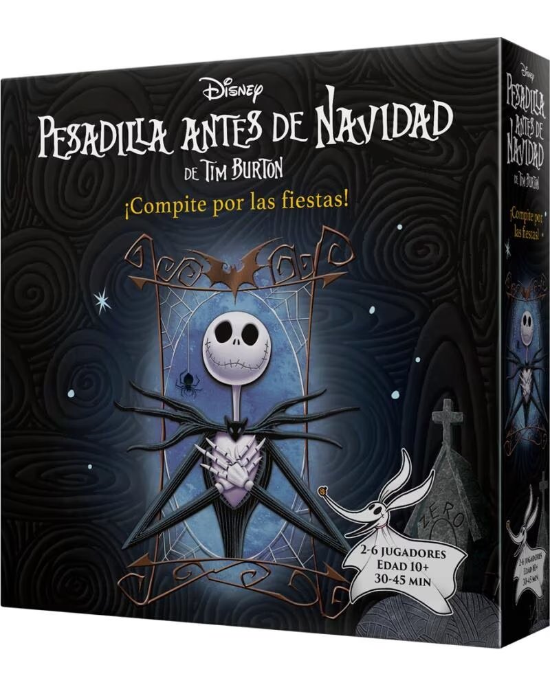 ASMODEE Juego de mesa pesadilla antes de navidad edad recomendada 12 anos