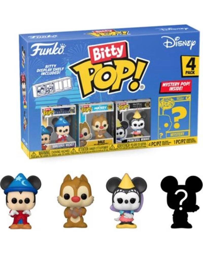 FUNKO Bitty pop disney sorcerer mickey 4pk