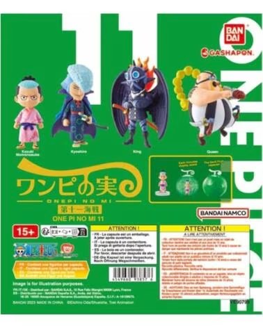 BANPRESTO Set gashapon figuras bandai lote 20 articulos one piece no mi 11