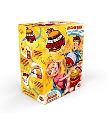 BIZAK Juego de mesa burger boom