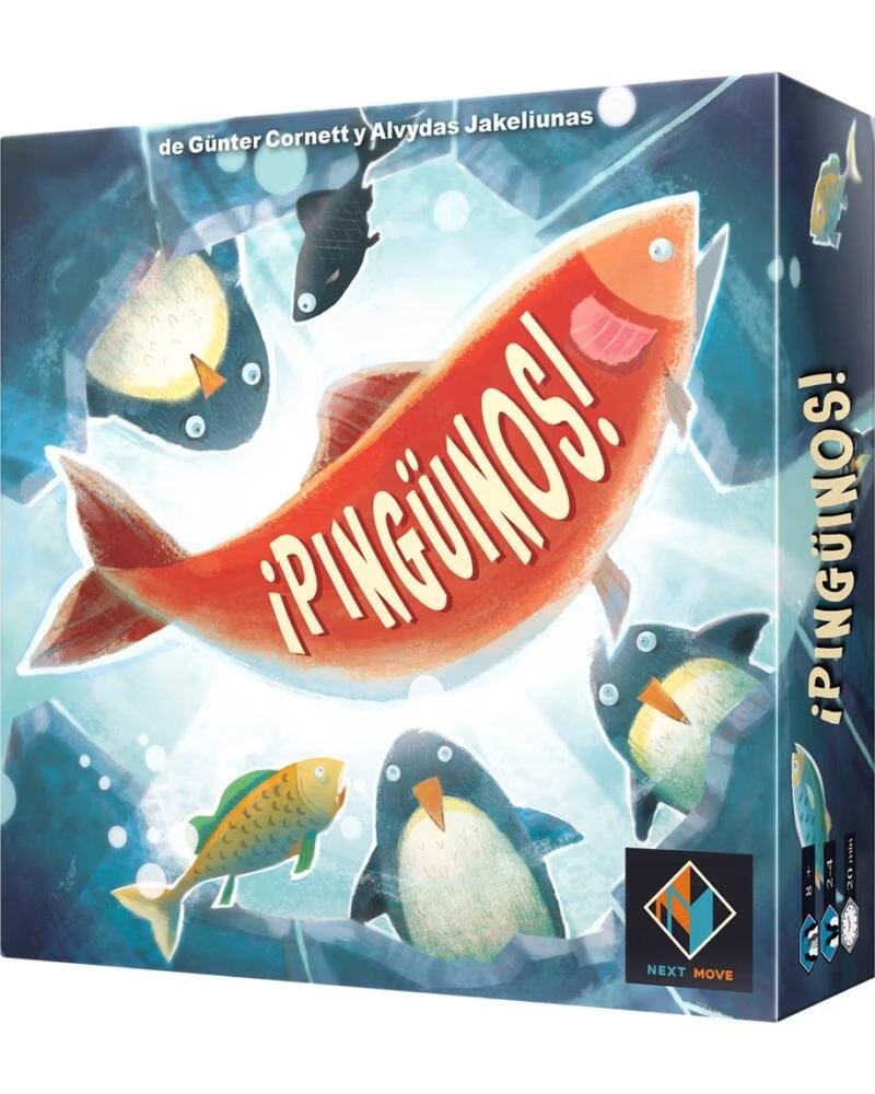 ASMODEE Juego de mesa pinguinos edad recomendada 8 anos