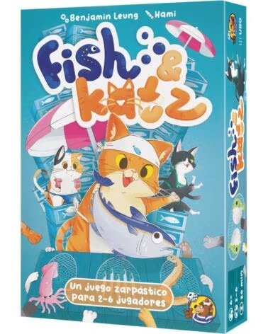 ASMODEE Juego de mesa fish katz edad recomendada 6 anos