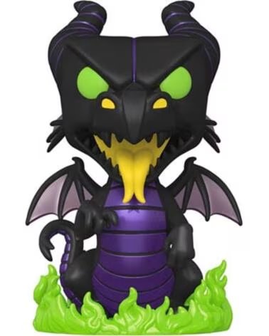 FUNKO pop disney villanos malefica como dragon glows in the dark 58172