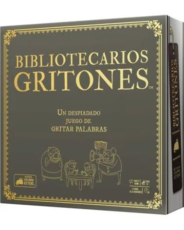 ASMODEE Juego de mesa bibliotecarios gritones edad recomendada 7 anos