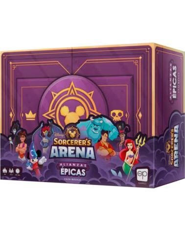 ASMODEE Juego de mesa disney sorcerer´s arena alianzas epicas edad recomendada 13 anos