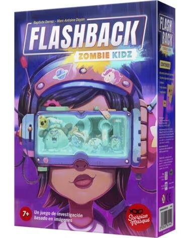 ASMODEE Juego de mesa flashback zombie kidz edad recomendada 7 anos