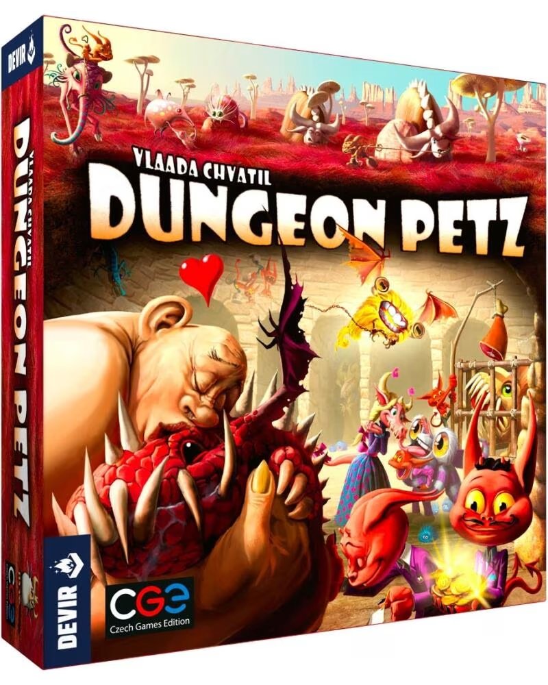 DEVIR Juego de mesa dungeon petz