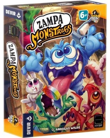 DEVIR Juego de mesa zampa monstruos