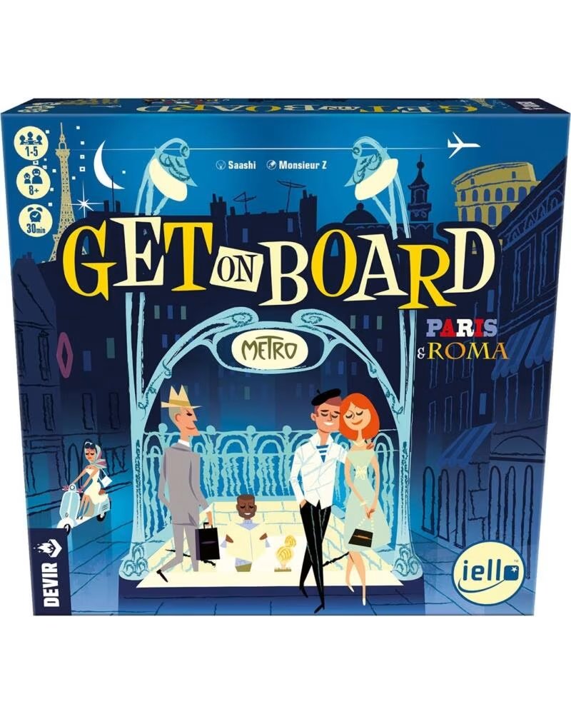 DEVIR Juego de mesa get on board
