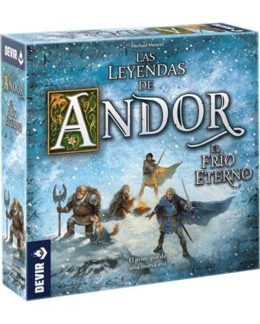 DEVIR Juego de mesa las leyendas de andor - el frio eterno