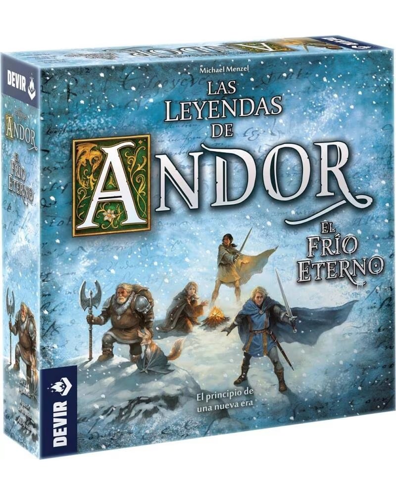 DEVIR Juego de mesa las leyendas de andor - el frio eterno