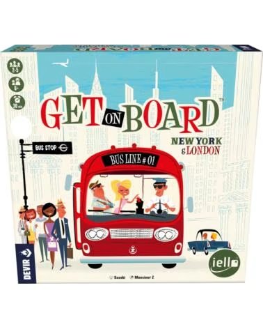 DEVIR Juego de mesa get on board new york london