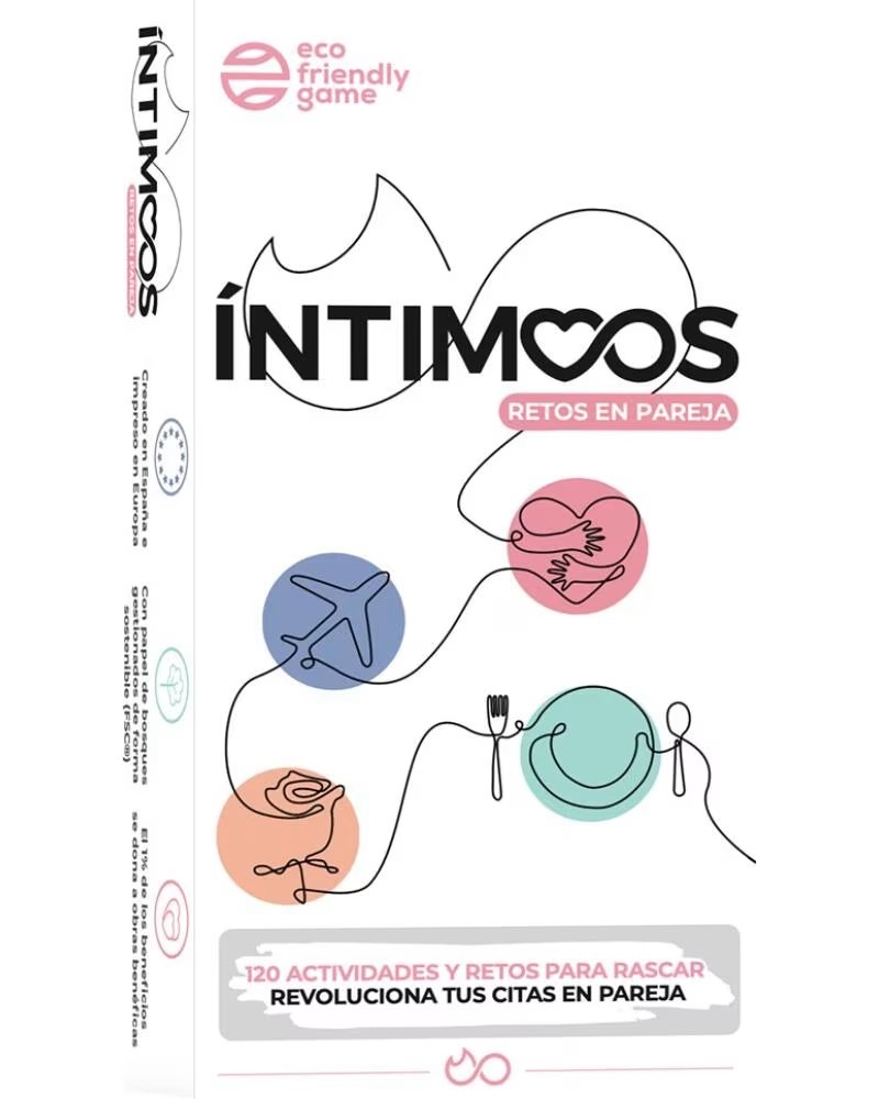 ASMODEE Juego de mesa intimoos retos en pareja edad recomendada 16 anos