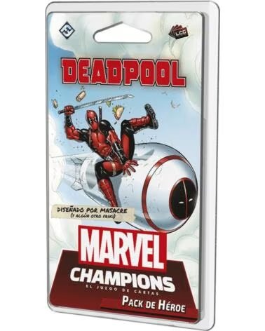 ASMODEE Juego de mesa marvel champions deadpool expanded edad recomendada 14 anos