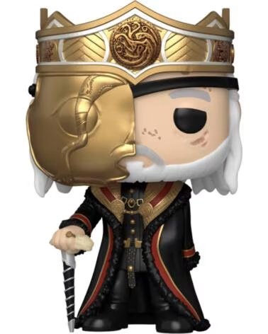 FUNKO pop casa del dragon viserys con mascara 76474