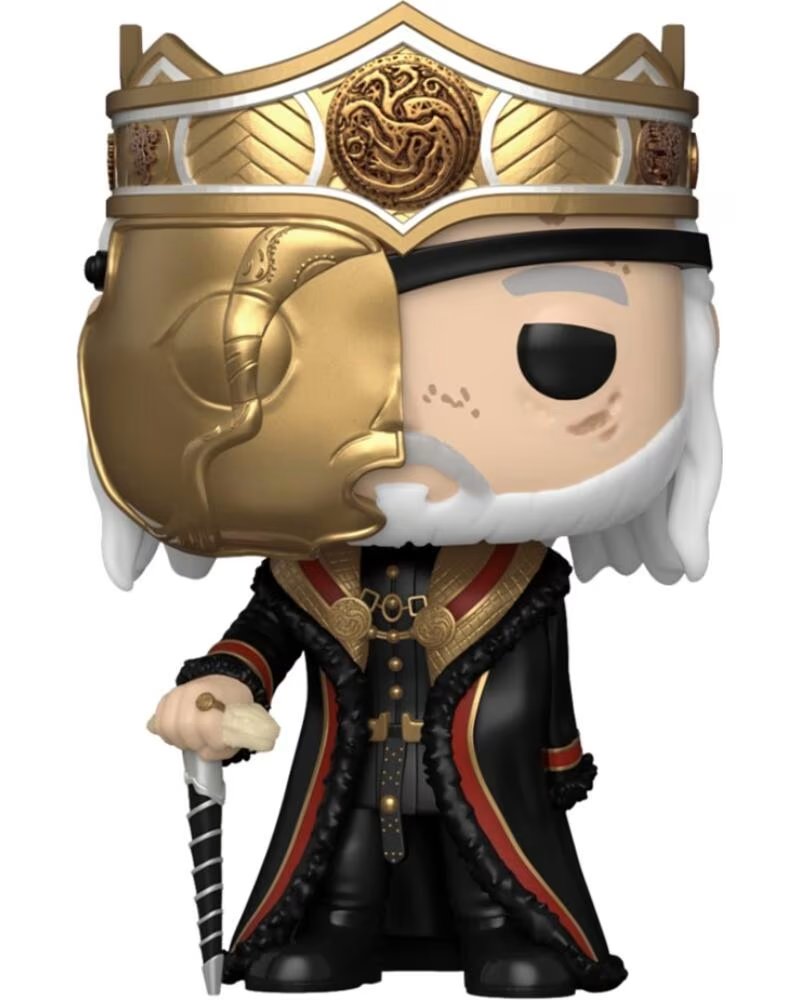 FUNKO pop casa del dragon viserys con mascara 76474