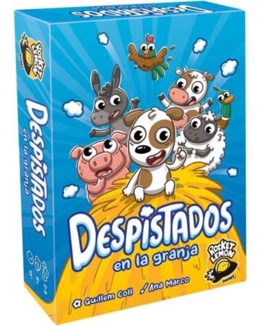 ROCKET LEMON GAMES SL Juego de mesa despistados en la granja edad recomendada 8 anos