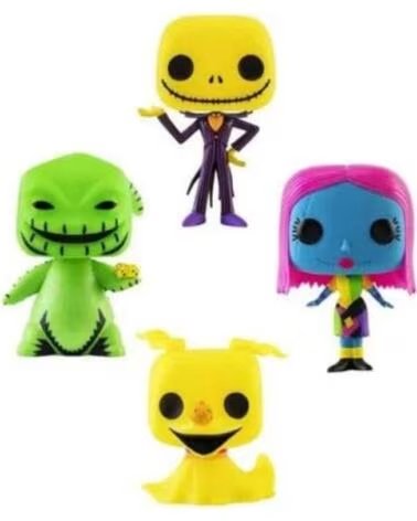 FUNKO pop disney pesadilla antes de navidad pack de 4