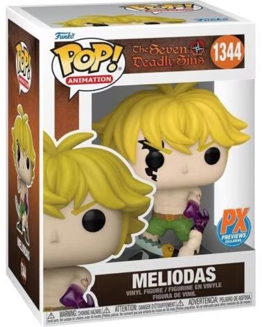 FUNKO pop animacion the seven deadly sins meliodas modo demonio
