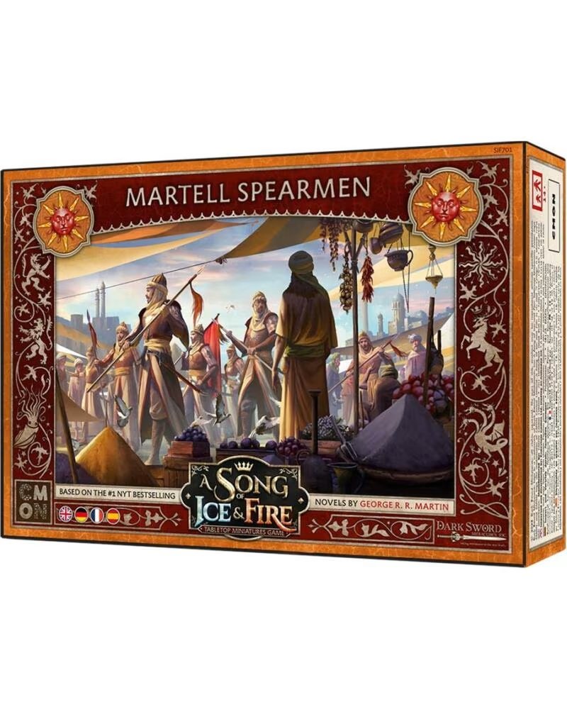 ASMODEE Juego de mesa cancion de hielo y fuego lanceros martell edad recomendada 14 anos