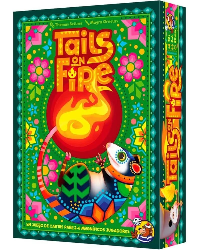 ASMODEE Juego de mesa tails on fire edad recomendada 8 anos