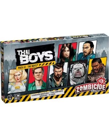 ASMODEE Juego de mesa zombicide 2e the boys pack 2 the boys edad recomendada 14 anos