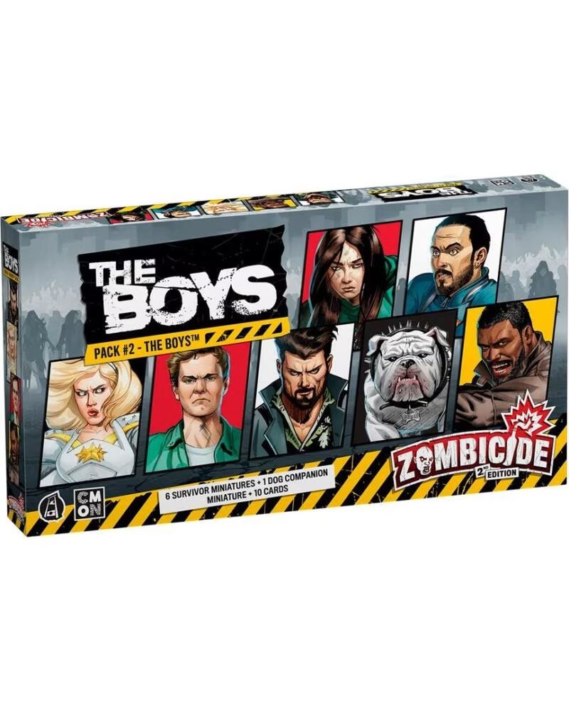 ASMODEE Juego de mesa zombicide 2e the boys pack 2 the boys edad recomendada 14 anos
