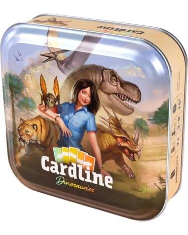 ASMODEE Juego de mesa cardline dinosaurios edad recomendada 7 anos