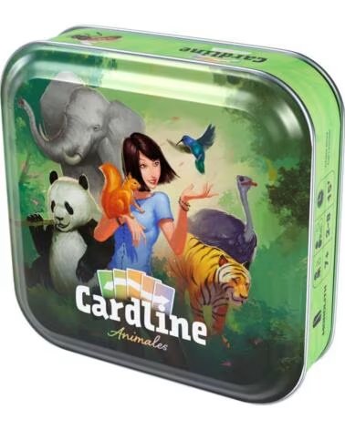 ASMODEE Juego de mesa cardline animales edad recomendada 7 anos