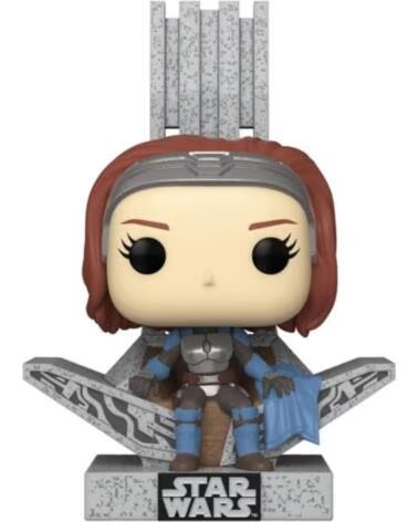 FUNKO pop deluxe mandalorian bo katan en el trono 76545