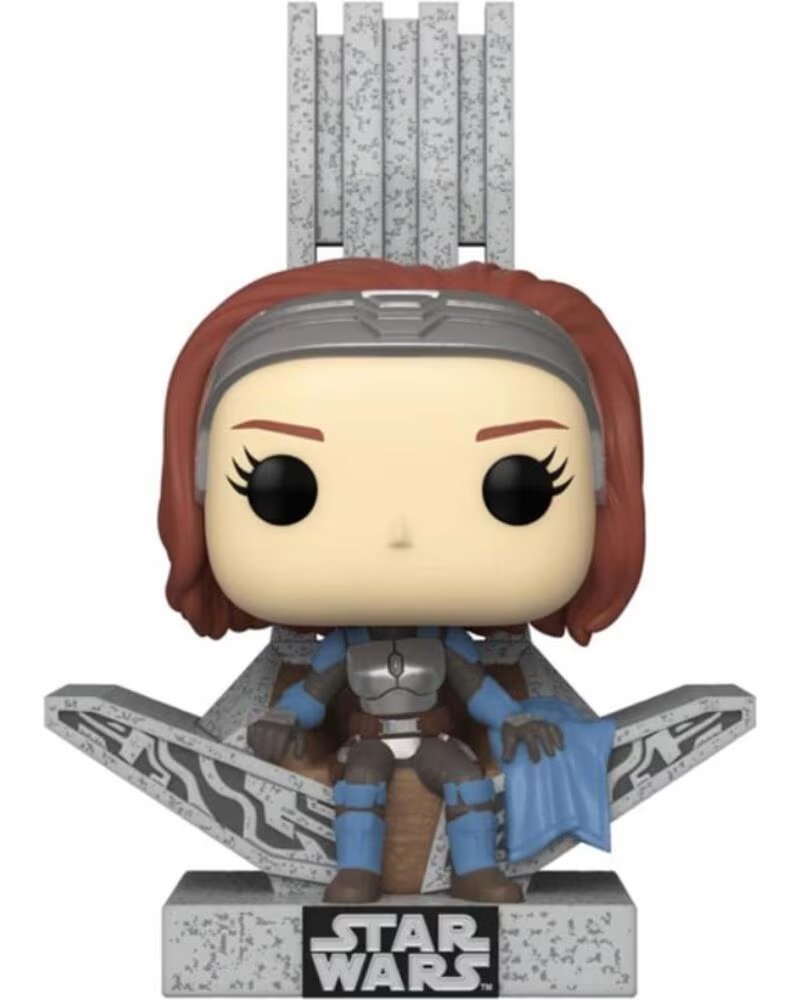 FUNKO pop deluxe mandalorian bo katan en el trono 76545