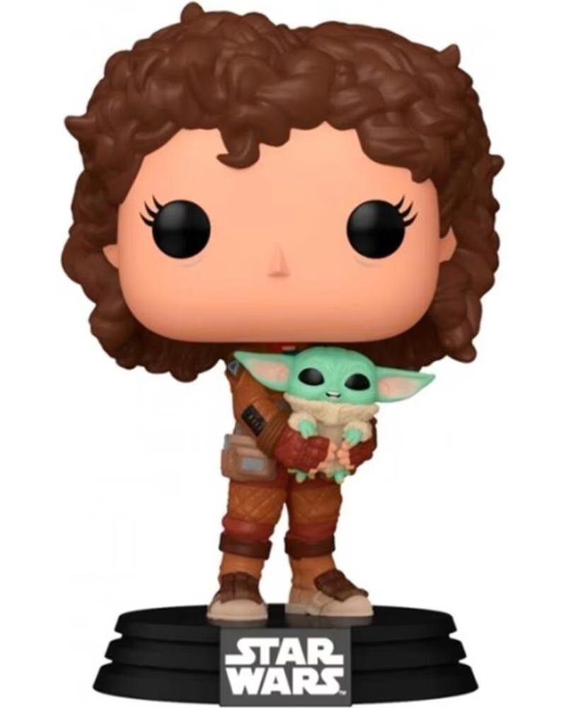 FUNKO pop mandalorian peli motto con grogu 76552