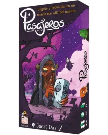 ASMODEE Juego de mesa pasajeros edad recomendada 12 anos