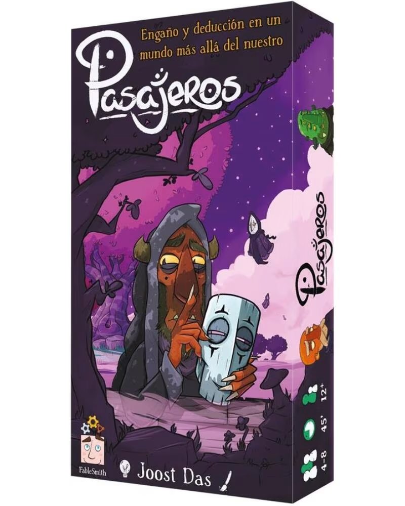 ASMODEE Juego de mesa pasajeros edad recomendada 12 anos