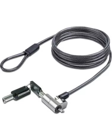 L - LINK Cable seguridad tipo nano con llave 1 8m